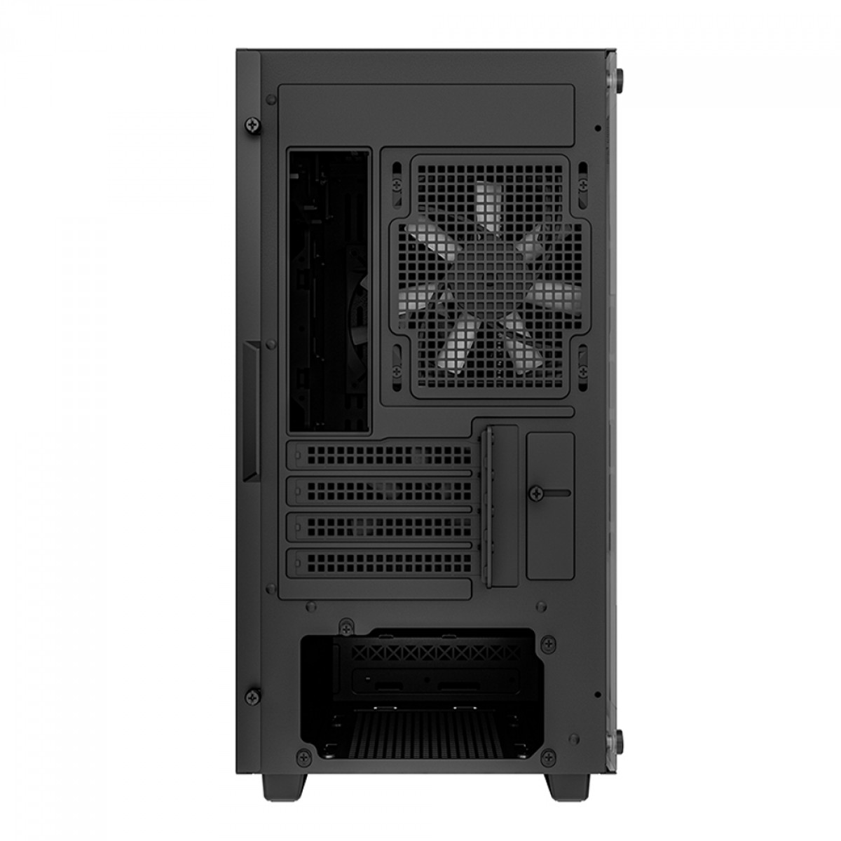 Gabinete Deepcool CC360 Bk, Mid-Tower, Vidro Temperado, MATX, sem Fonte, com 3 Fans - Preto
