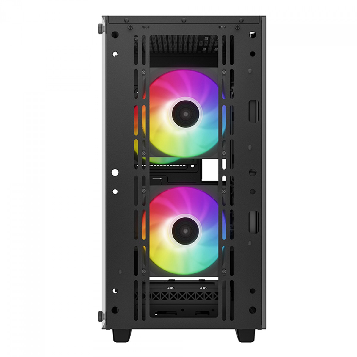 Gabinete Deepcool CC360 Bk, Mid-Tower, Vidro Temperado, MATX, sem Fonte, com 3 Fans - Preto