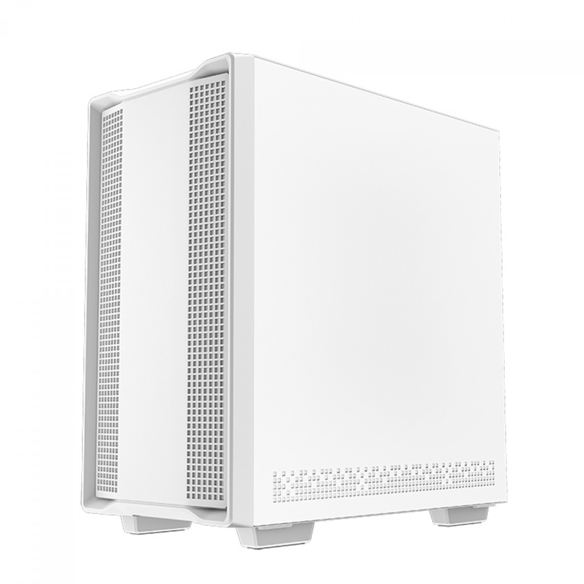 Gabinete Deepcool CC360 Wh, Mid-Tower, Vidro Temperado, Micro-ATX, sem Fonte, com 3 Fans - Branco