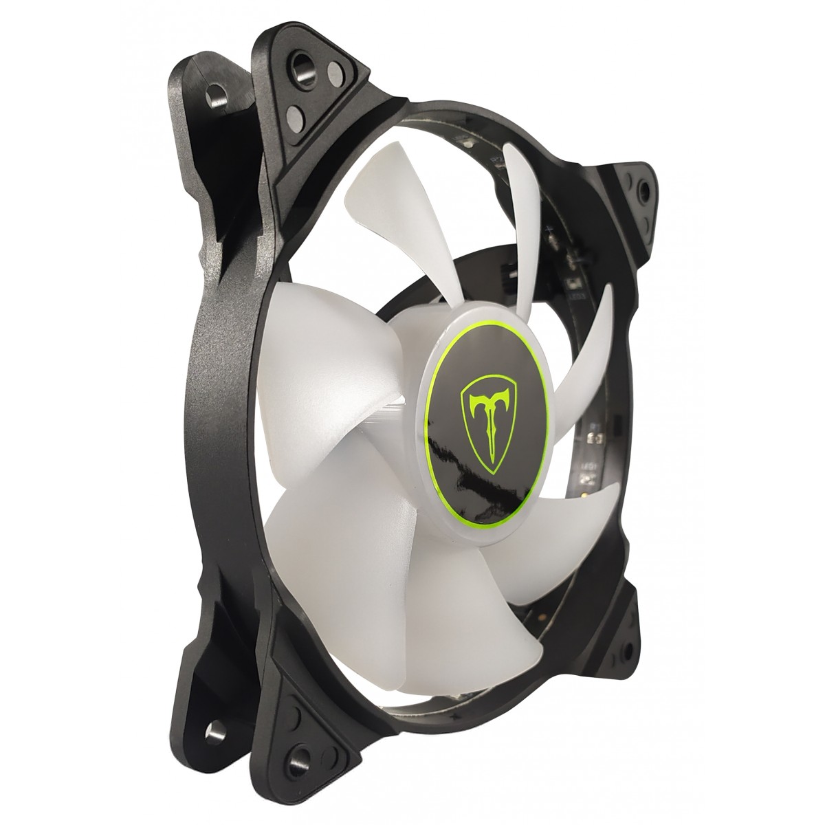 Cooler Fan para Gabinete T-Dagger 120mm, LED Azul - Preto
