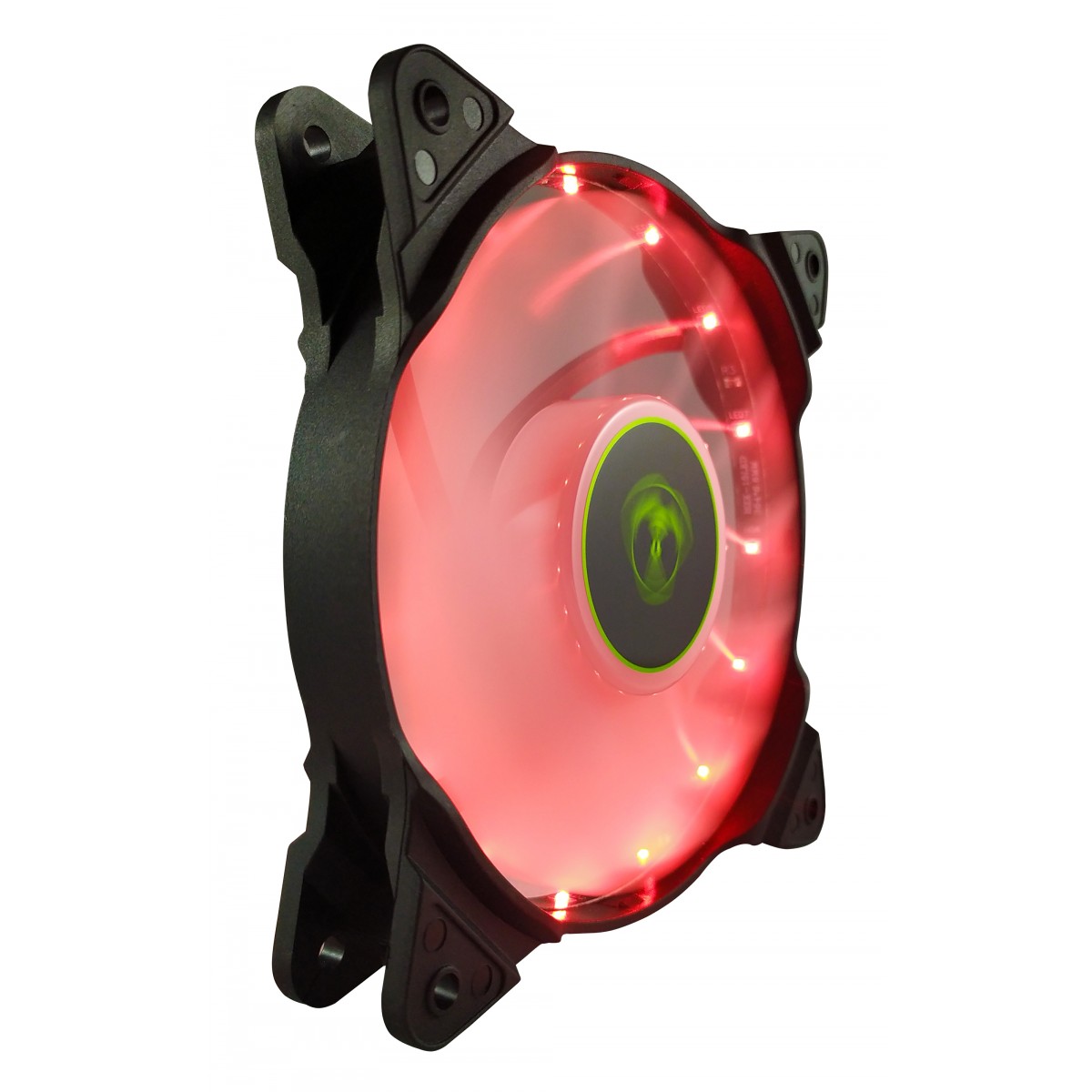 Cooler Fan para Gabinete T-Dagger 120mm, LED Vermelho - Preto