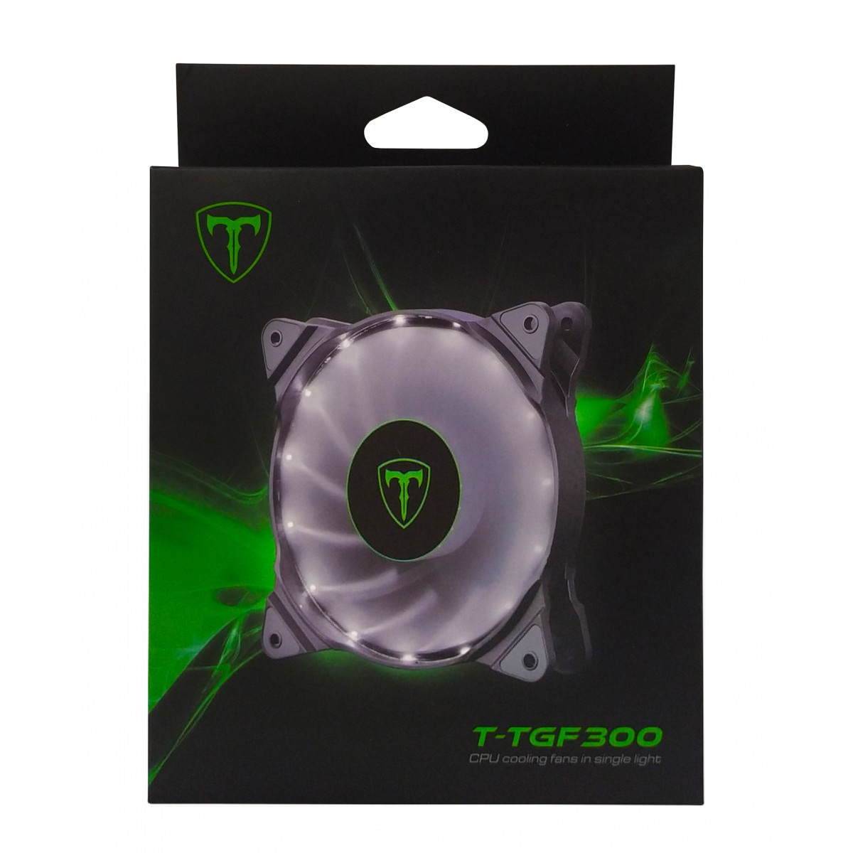 Cooler Fan para Gabinete T-Dagger 120mm, LED Vermelho - Preto