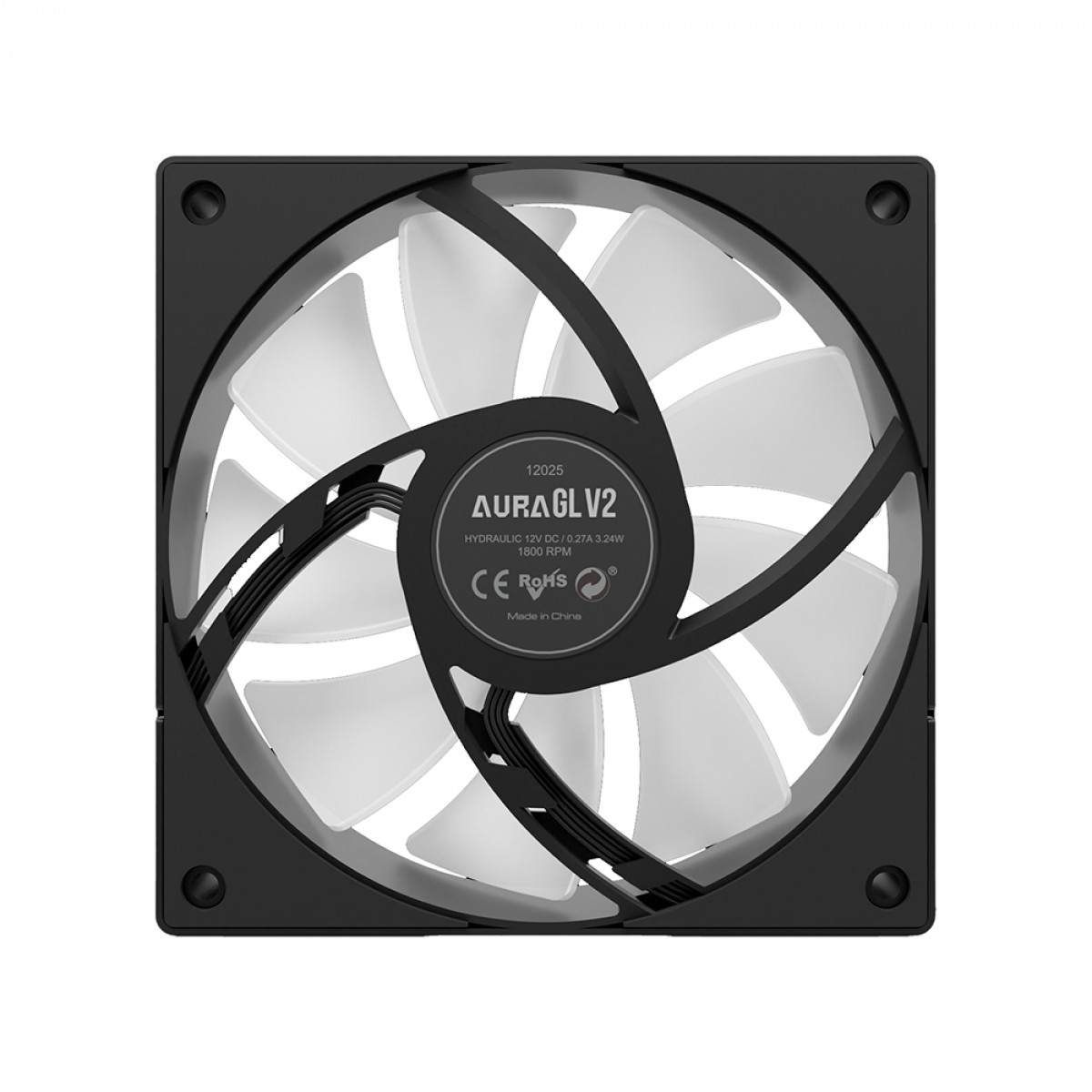 Water Cooler Gamdias Aura Gl 240 V2, 240mm, ARGB, Intel/AMD - Preto