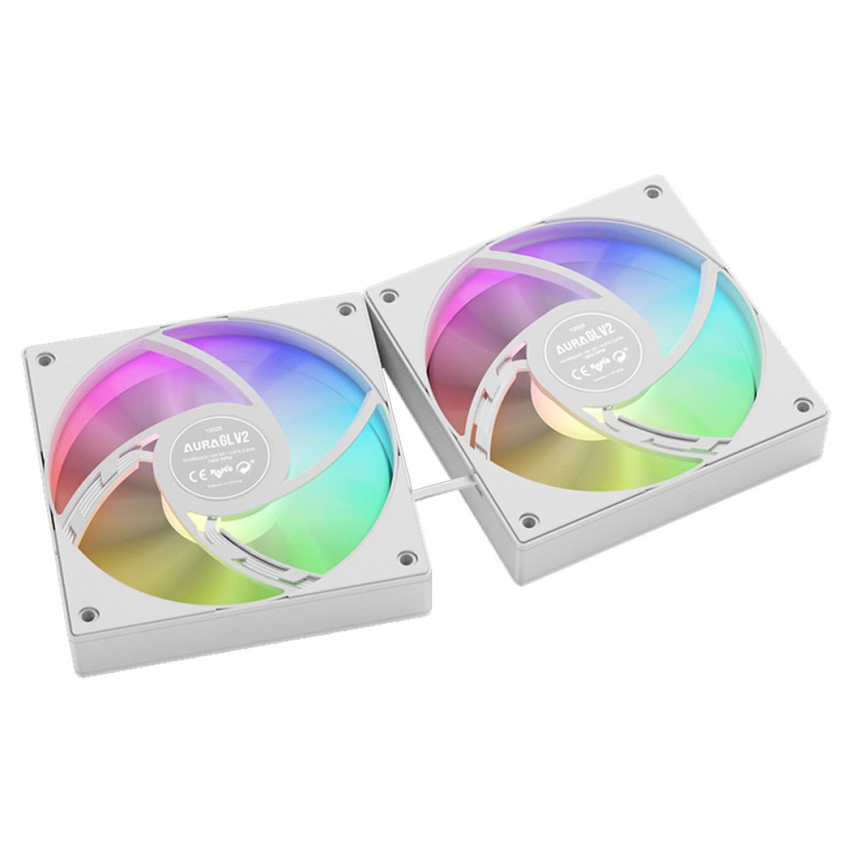Water Cooler Gamdias Aura Gl 240 V2, 240mm, ARGB, Intel/AMD - Branco