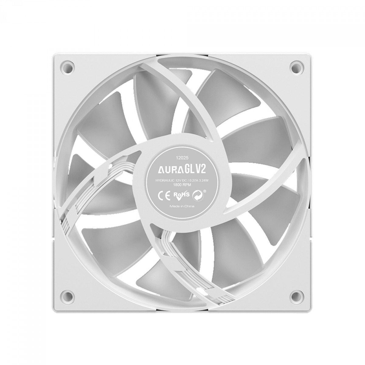 Water Cooler Gamdias Aura Gl 240 V2, 240mm, ARGB, Intel/AMD - Branco