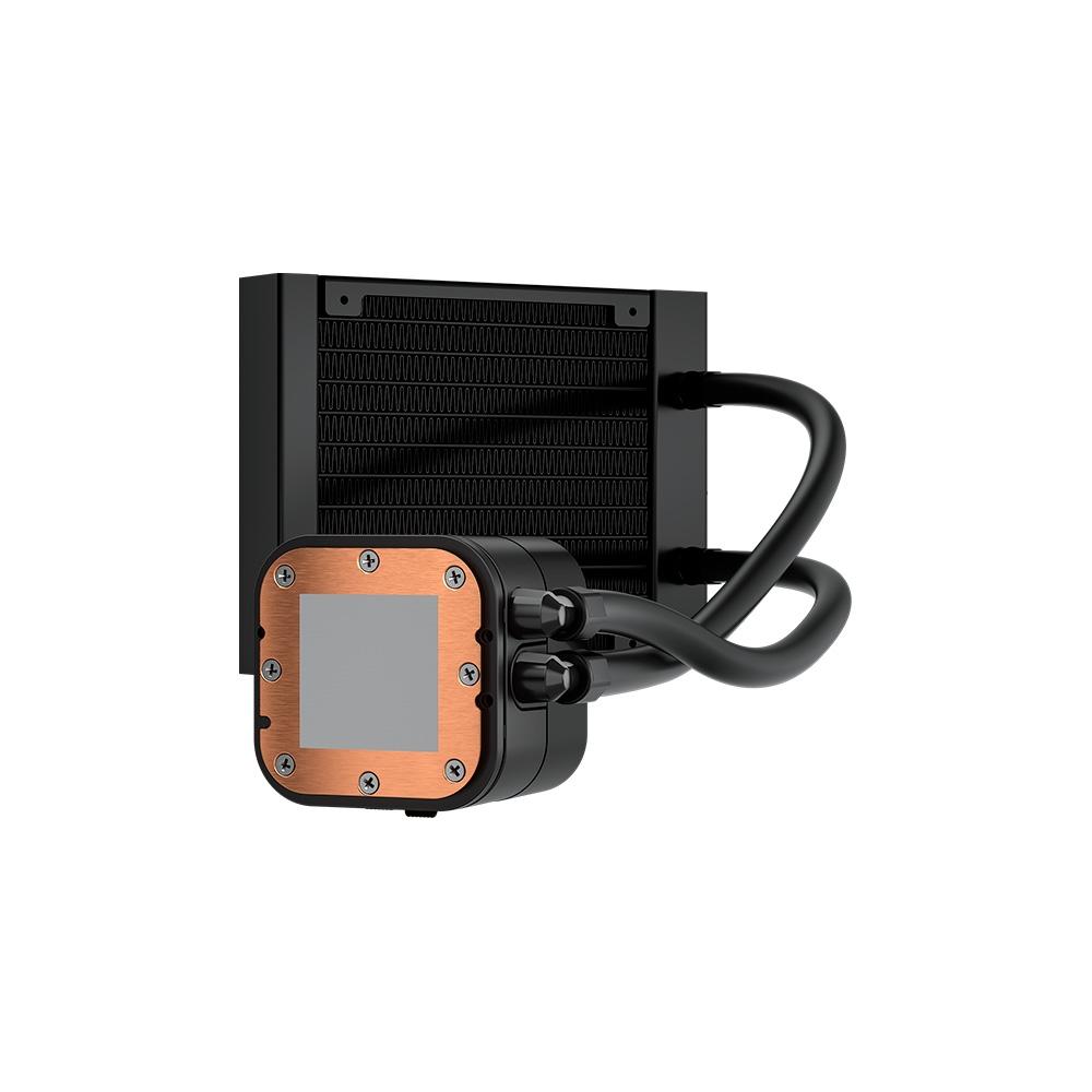 Water Cooler Corsair H60X Elite, RGB, 120mm, Intel/AMD - Preto