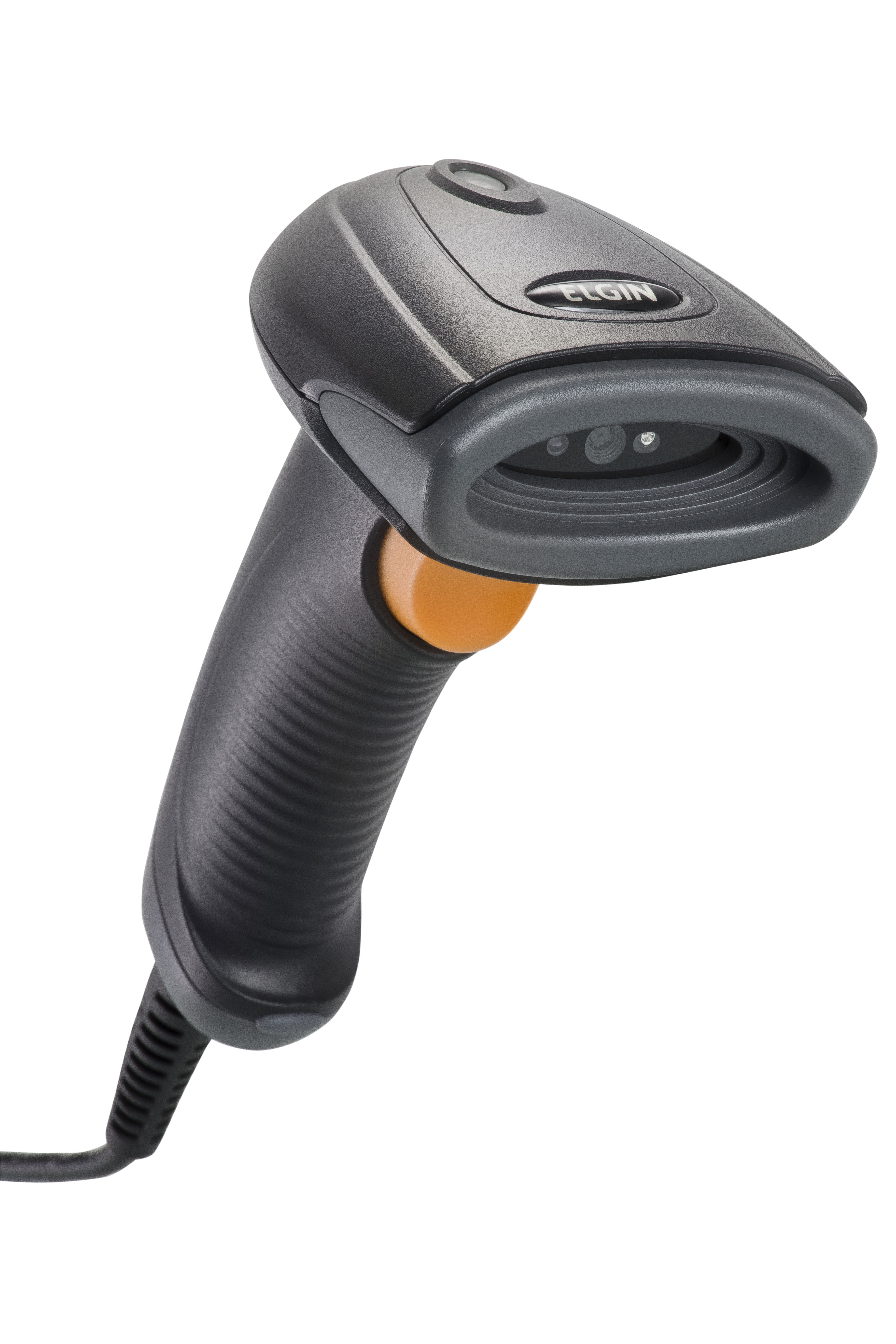 Leitor de Código de Barras Elgin EL250, Leitura 1D/2D, USB, com Suporte, Tecnologia Area Imager,preto