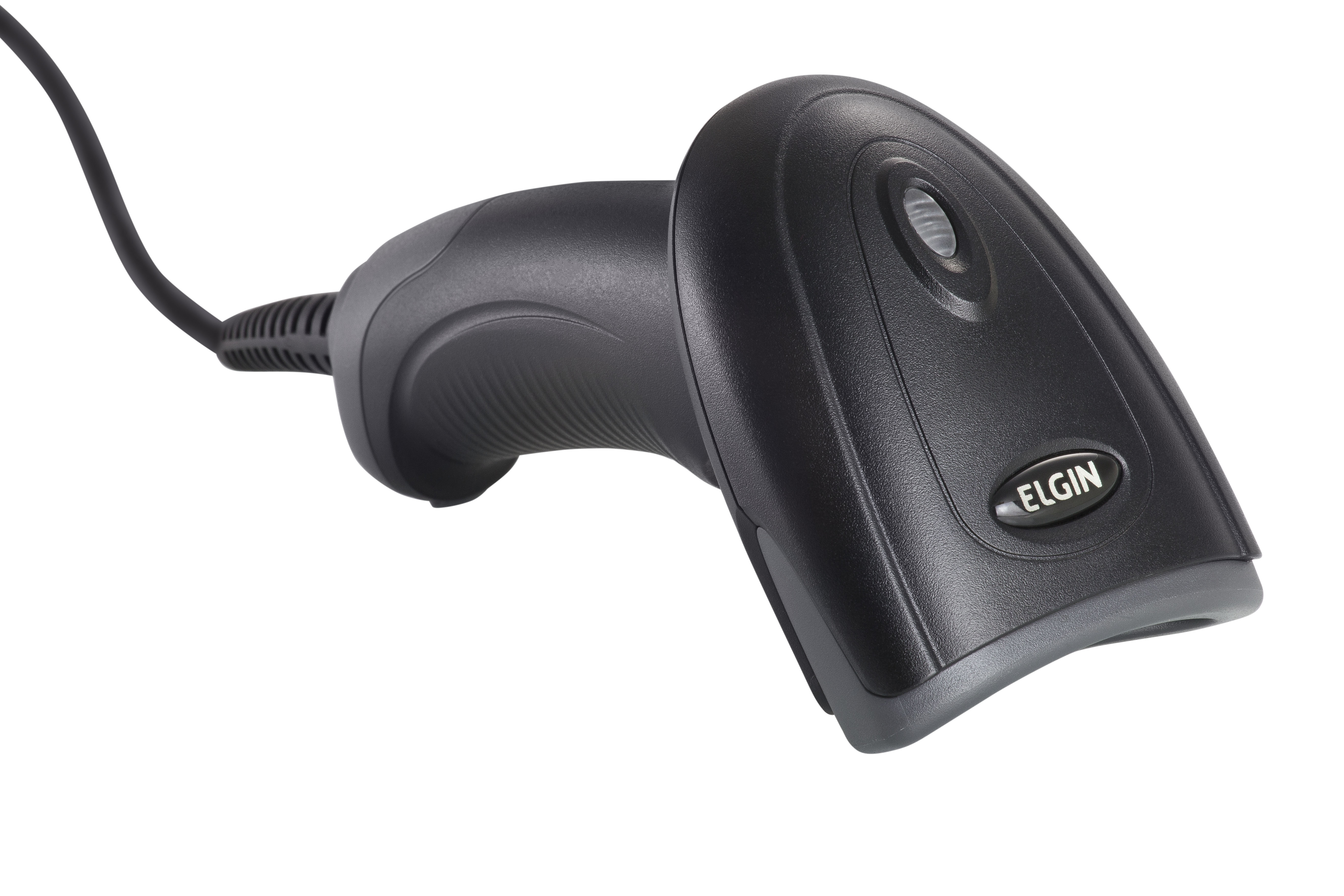 Leitor de Código de Barras Elgin EL250, Leitura 1D/2D, USB, com Suporte, Tecnologia Area Imager,preto