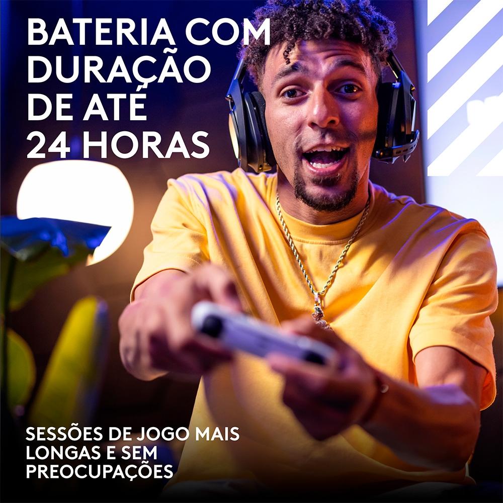 Headset Gamer sem Fio Astro A50 x Lightspeed + Base Station, Bluetooth, HDMI 2.1, para Xbox e Ps,preto