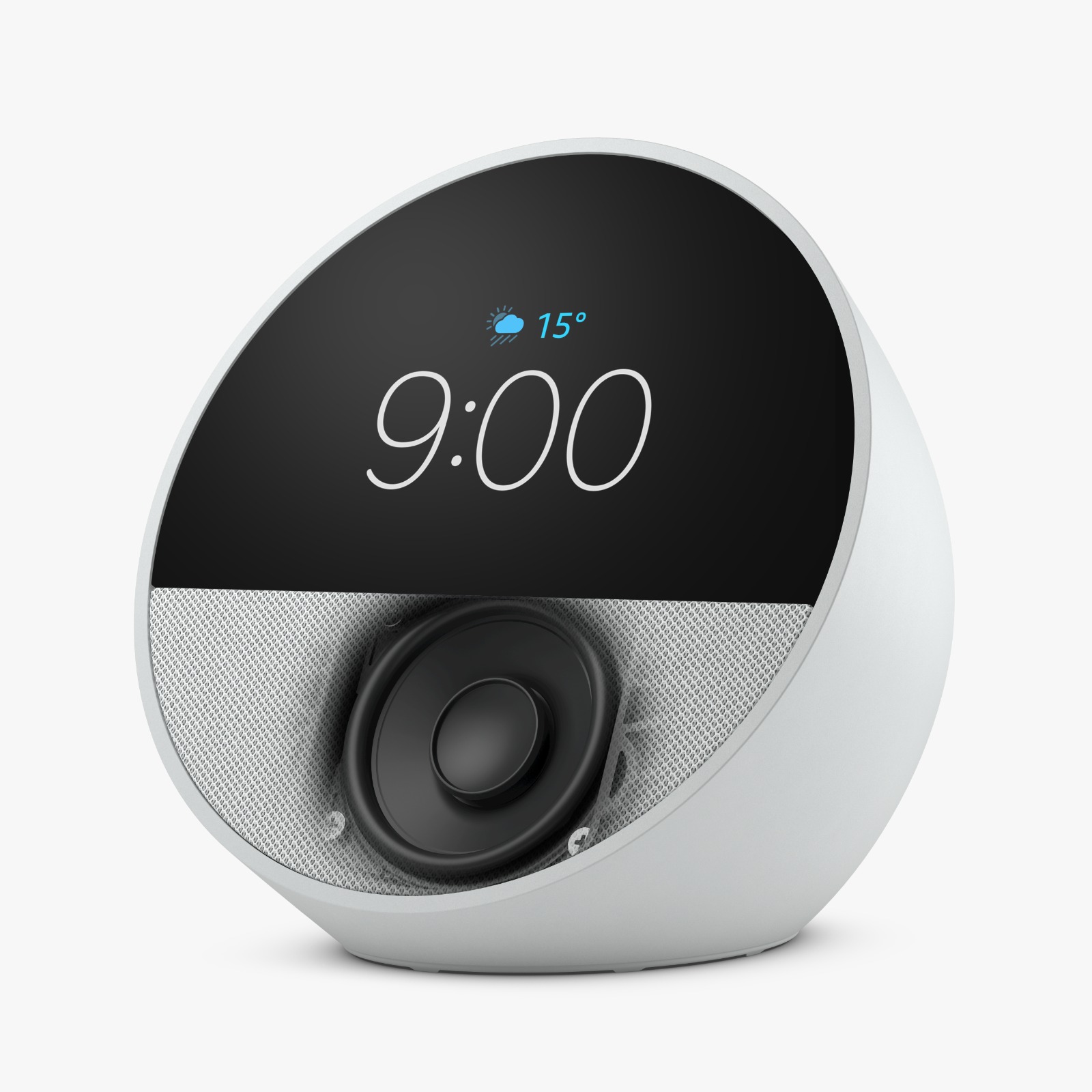 ECHO SPOT (2024) COM ALEXA, DESPERTADOR INTELIGENTE COM SOM VIBRANTE E ALEXA, BRANCA