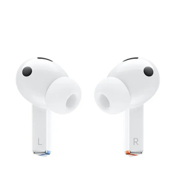 Fone de Ouvido TWS Samsung Galaxy BUDS3 Pro Branco, Bluetooth, Áudio Hi-Fi, Áudio 360, Galaxy AI