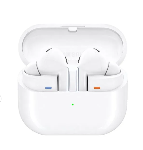 Fone de Ouvido TWS Samsung Galaxy BUDS3 Pro Branco, Bluetooth, Áudio Hi-Fi, Áudio 360, Galaxy AI