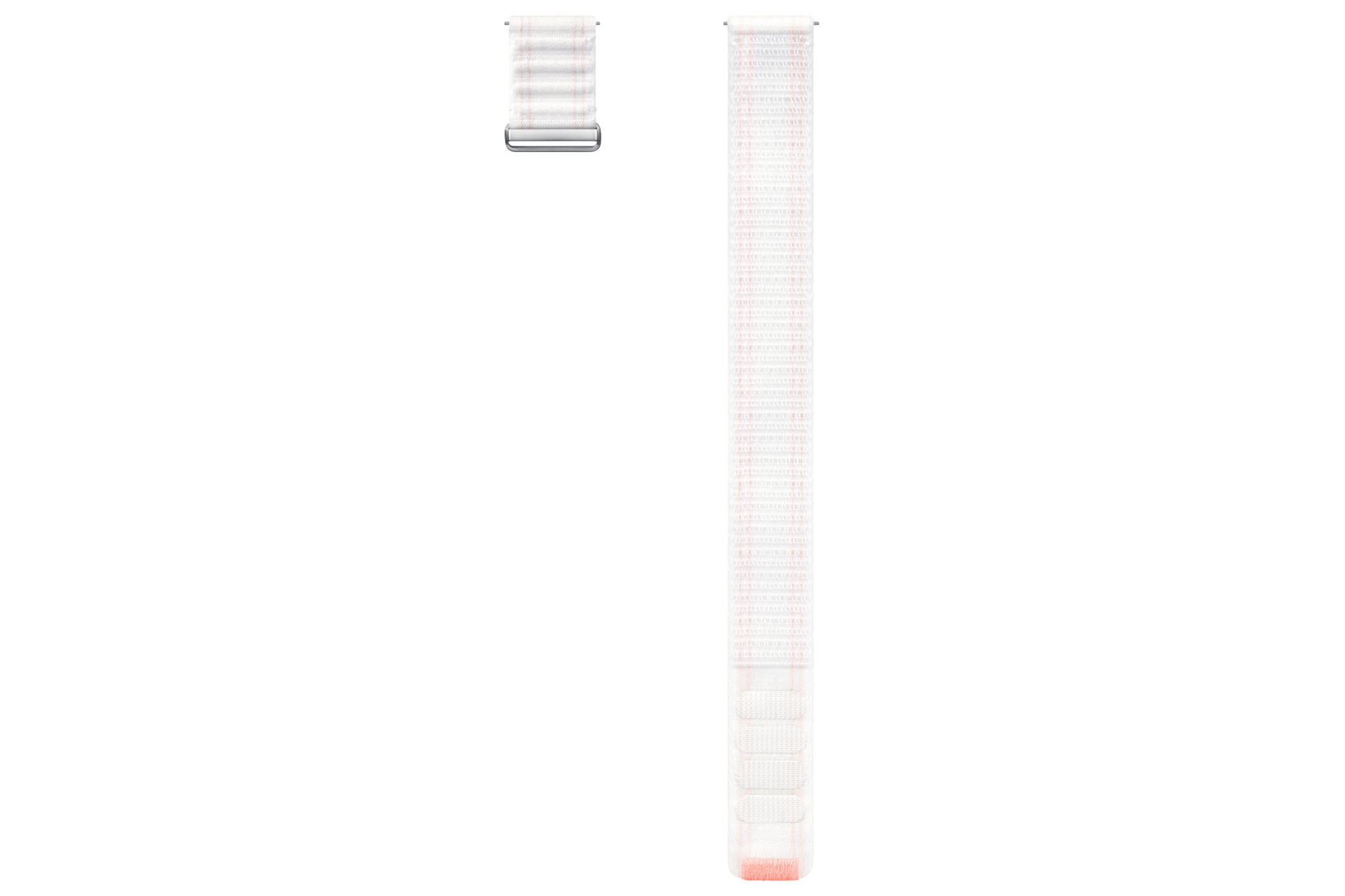 Pulseira Fabric Slim Galaxy WATCH7 (para M) Branco/Rosa