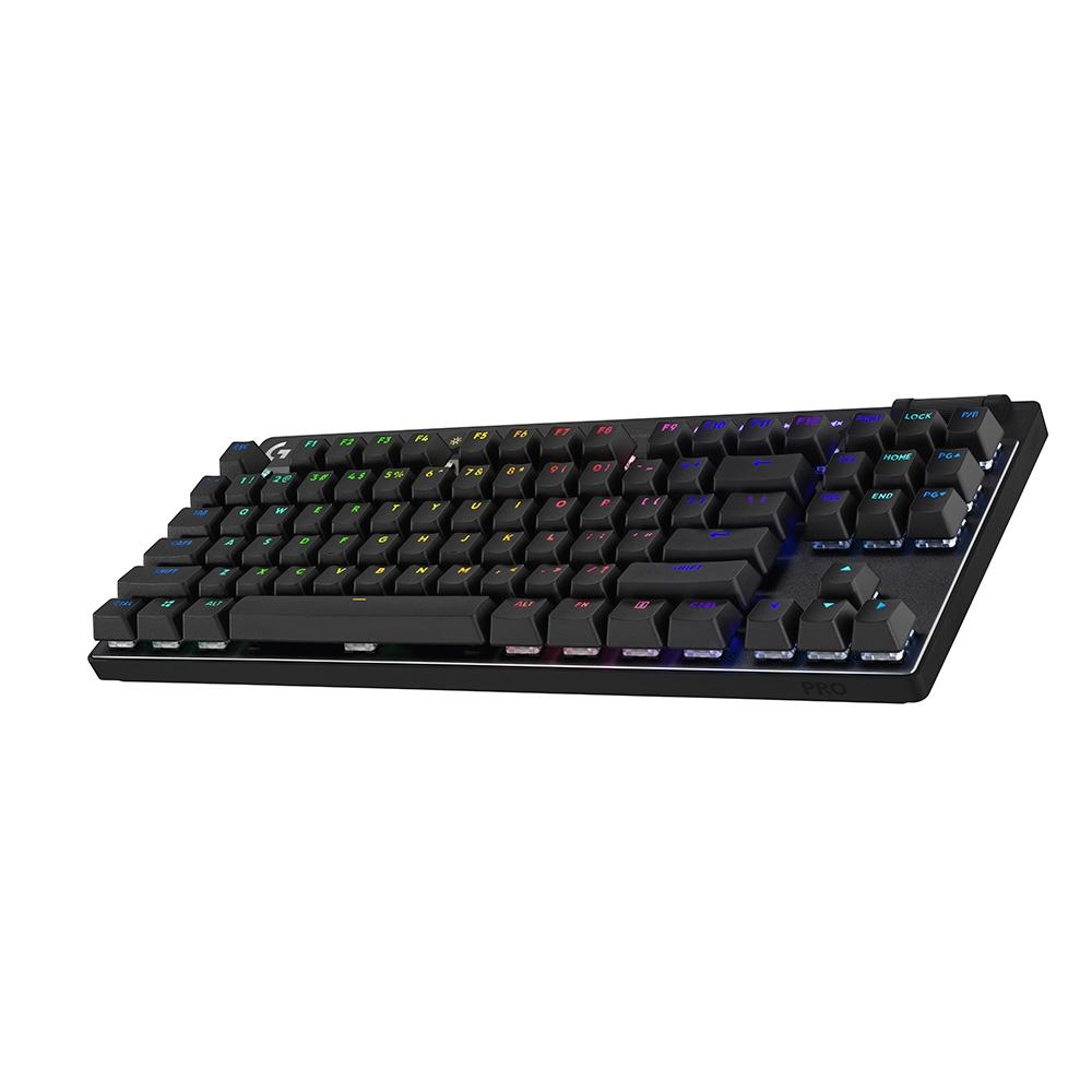 Teclado Gamer sem Fio Logitech G Pro x com Design Tkl, Us, RGB LightSync, Switch Gx Brown Tactile