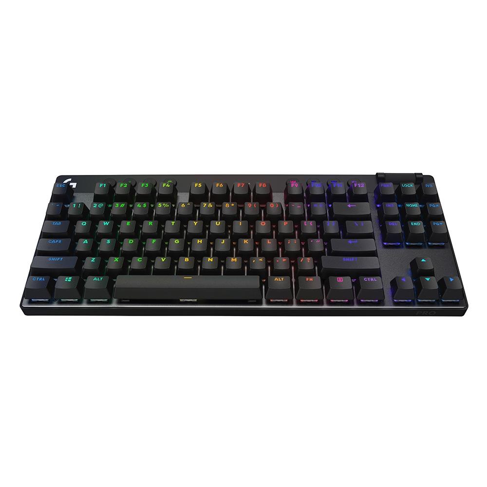 Teclado Gamer sem Fio Logitech G Pro x com Design Tkl, Us, RGB LightSync, Switch Gx Brown Tactile