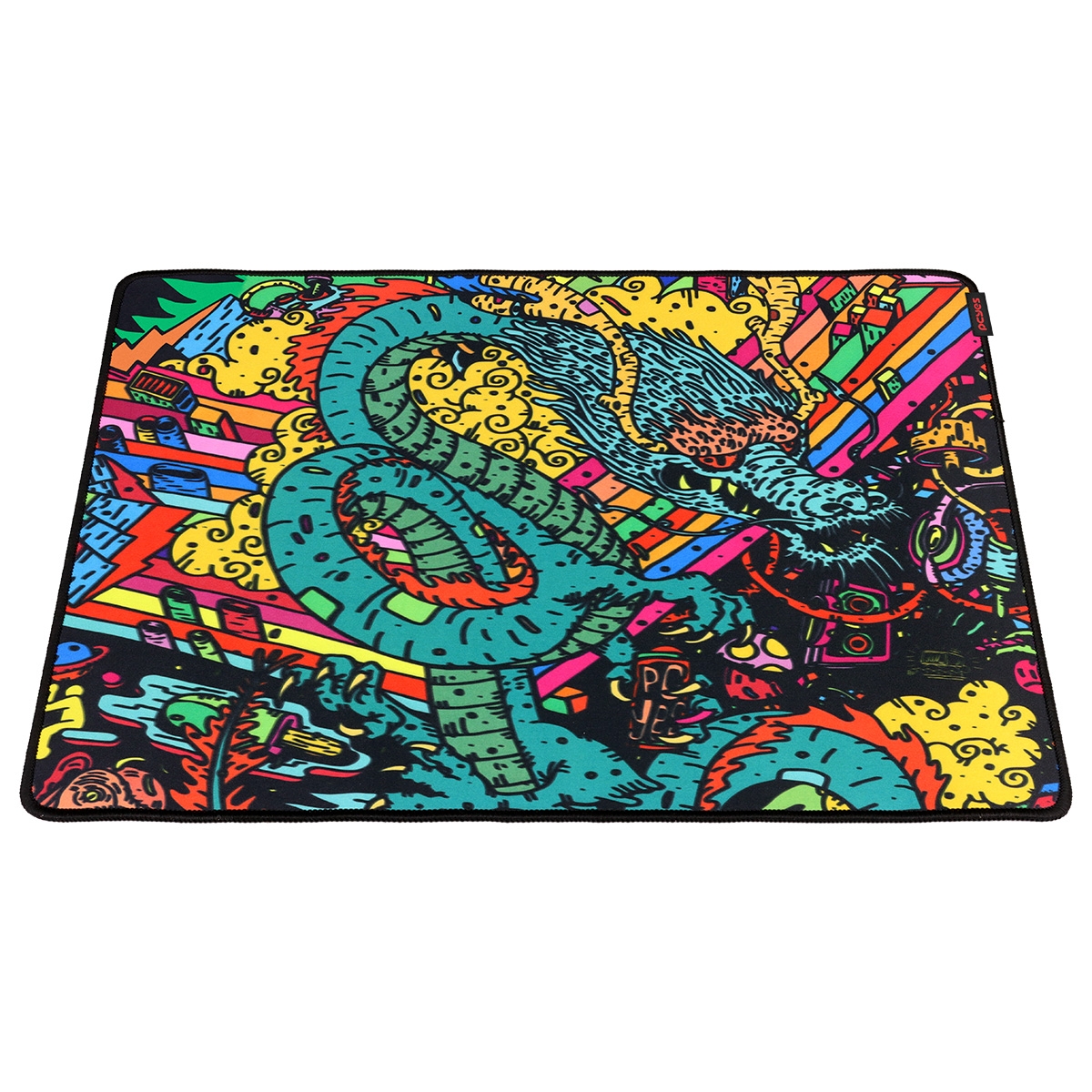 Mousepad Gamer PCYes Dragon Medium Speed 500x400mm