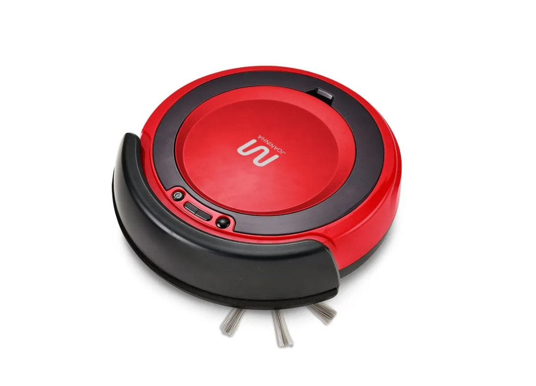 Aspirador Robô Joaninha, Bivolt, Varre, Aspira, Passa Pano, Ideal para Pets, Anti-Queda, Bivolt- HO441