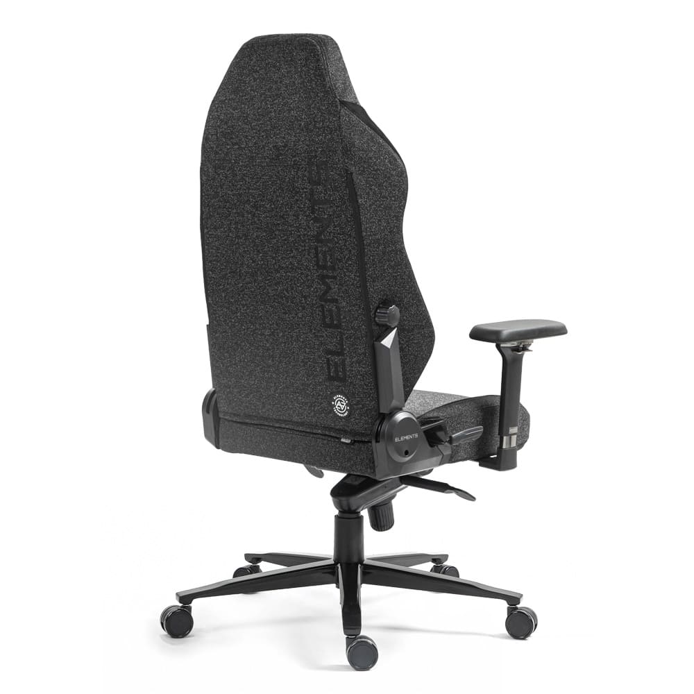 Cadeira Gamer Elements Lunari Titan Xl até 180kg - Preto e Cinza
