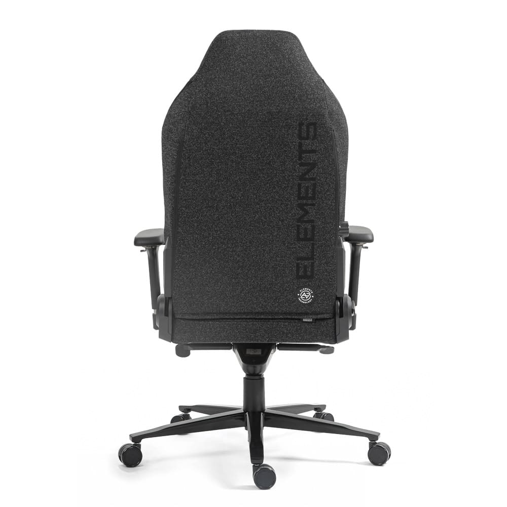 Cadeira Gamer Elements Lunari Titan Xl até 180kg - Preto e Cinza