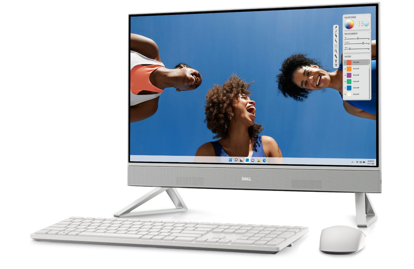 Desktop All In One Dell Inspiron 24 i5-1334U 8GB 512GB SSD 23,8 FHD Windows 11 Home - 1 Ano no Local