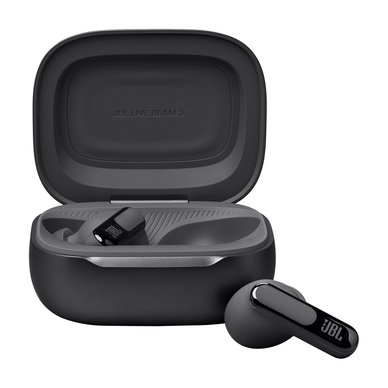 Fone de Ouvido JBL TWS Live Beam 3 Preto, Bluetooth 5.3, IP55, Áudio Hi-Res, JBLLIVEBEAM3BLK