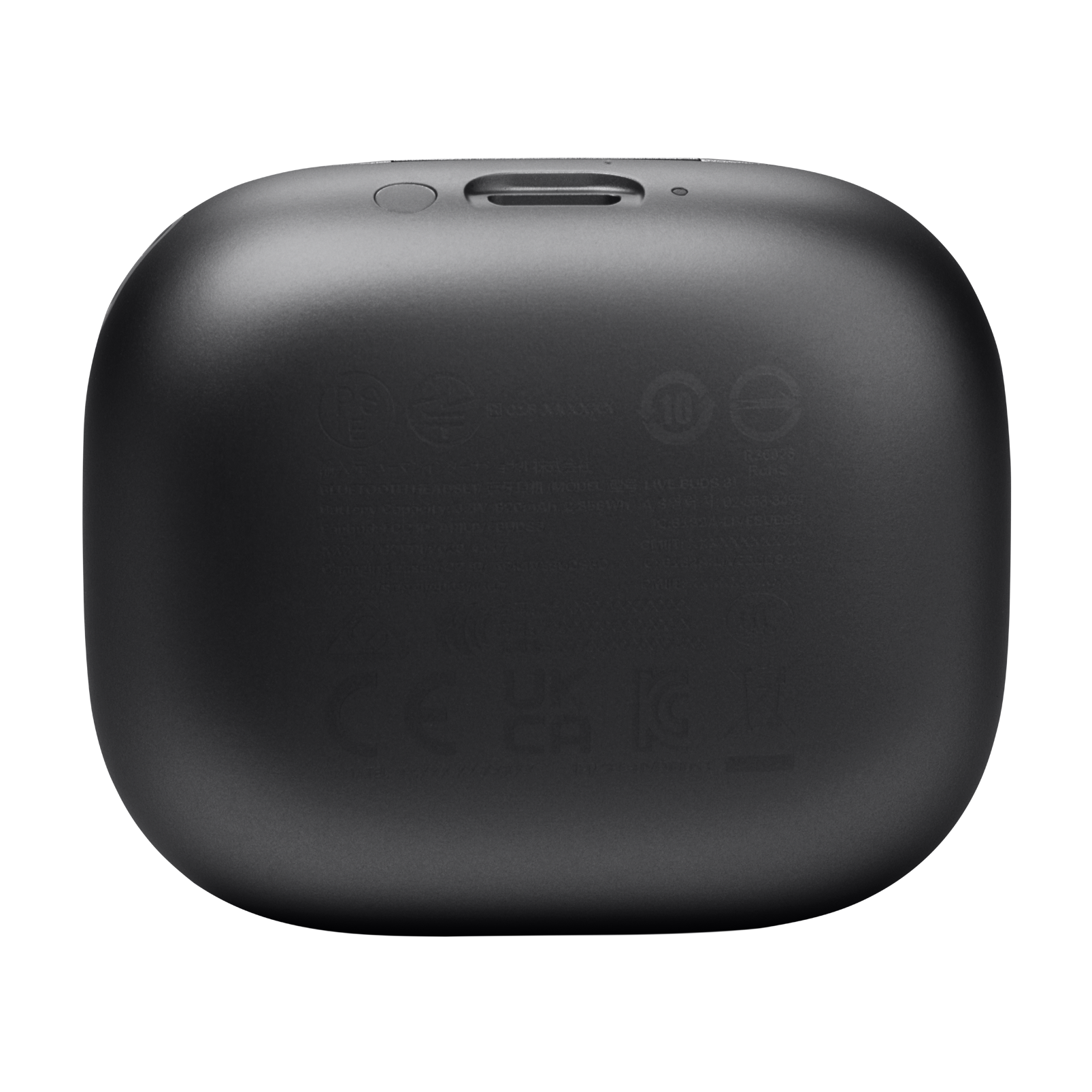 Fone de Ouvido JBL TWS Live Buds 3 Preto, Bluetooth 5.3, IP55, Áudio Hi-Res, JBLLIVEBUDS3BLK