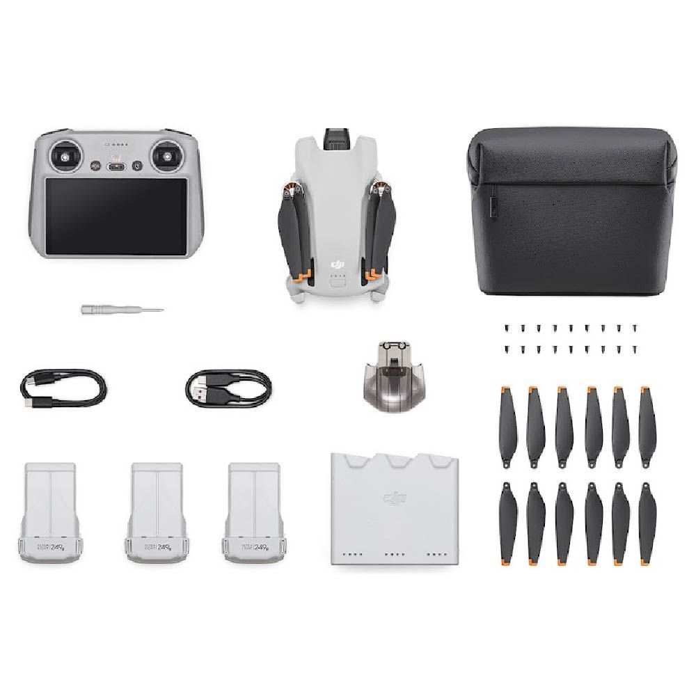 Drone DJI Mini 3 Fly More Combo com Tela Br