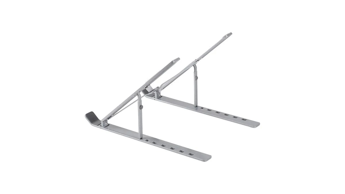 Suporte Portátil de Alumínio para Notebook, Multilaser, Prata, AC378