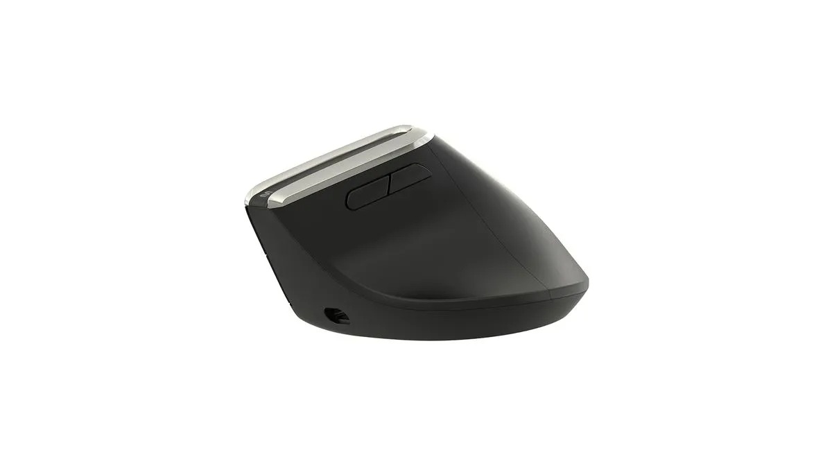Mouse sem Fio Multilaser, Ergonômico, Vertical, Bluetooth, USB, 3200 DPI Ajustável, 6 Botões, MS900
