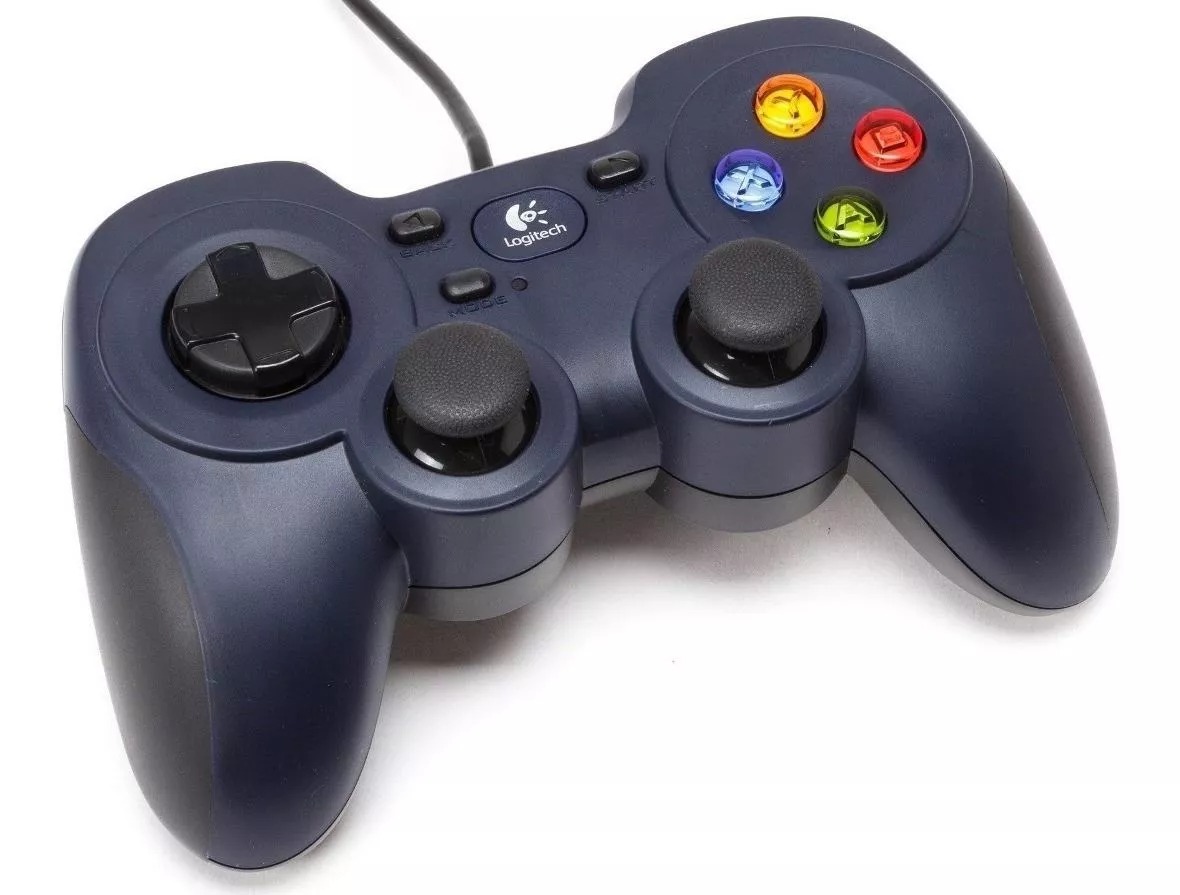 Controle Gamer com Fio USB Lopgitech F310 para TV e PC Windows 7, 8 e Vista