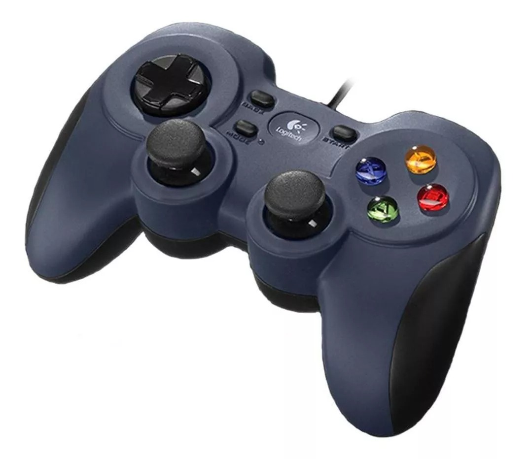 Controle Gamer com Fio USB Lopgitech F310 para TV e PC Windows 7, 8 e Vista