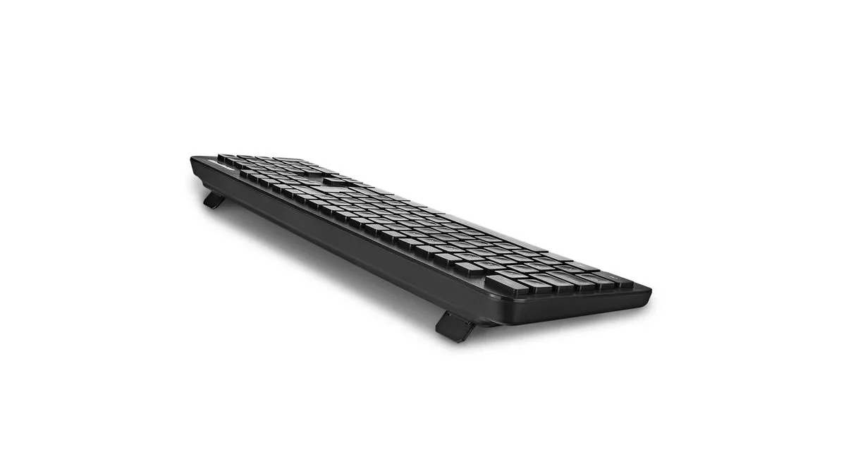 Teclado sem Fio Multilaser TS200, Côncavo, Conexão 2.4GHz, USB, 13 Teclas Multimídia, Preto, TC297