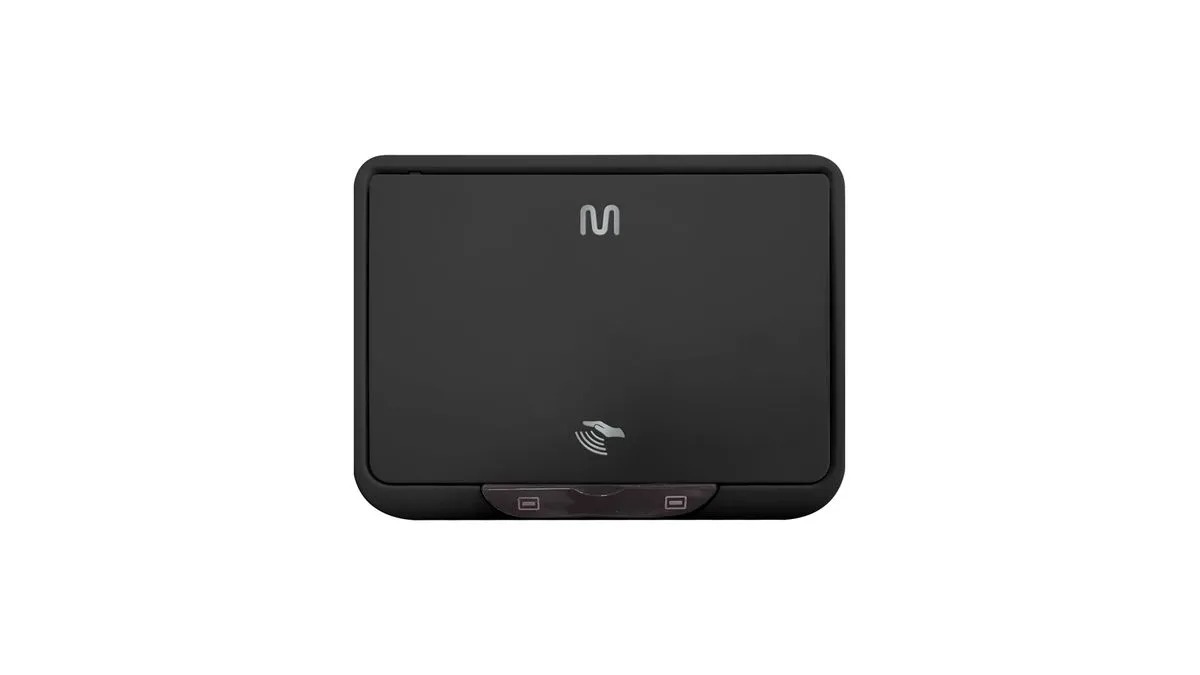 Lixeira Preto, Multilaser, Automática, 9L, com Sensor de Aproximação, EI080