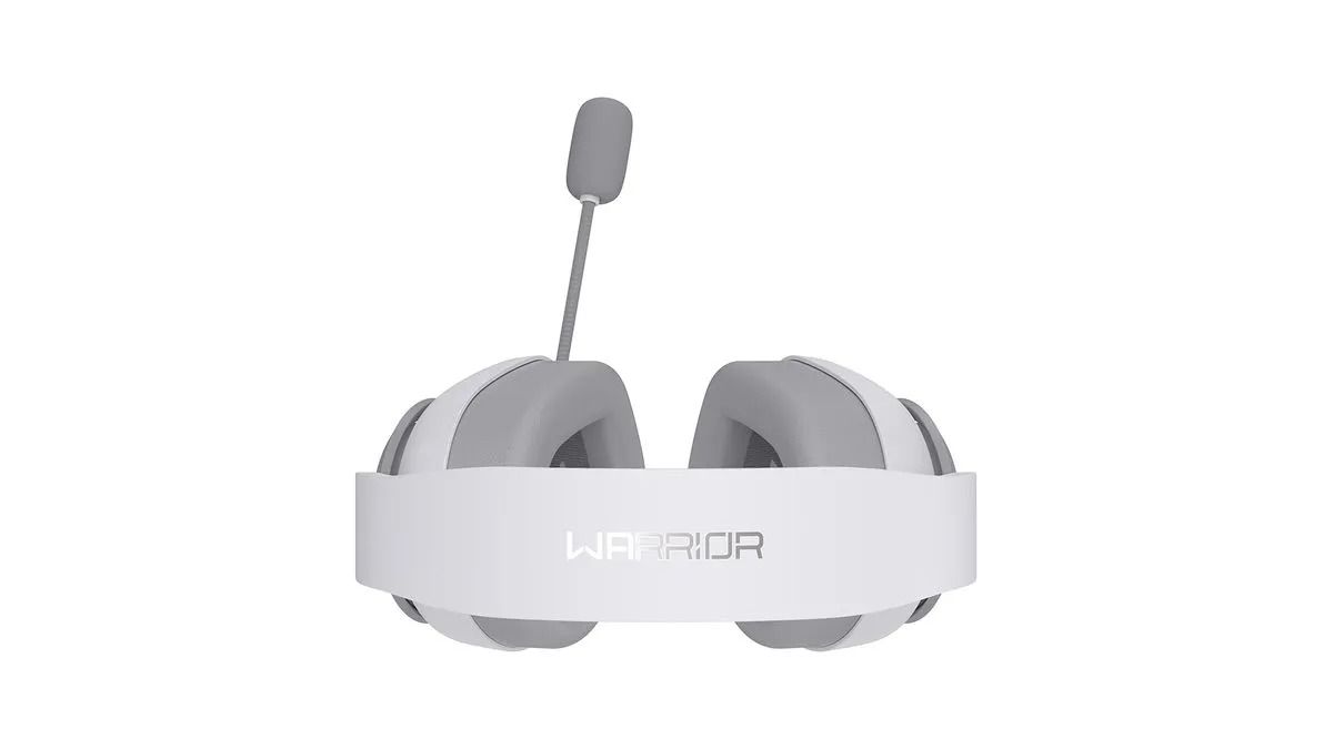 Headset Gamer com Fio Warrior Huginn Branco, PH700