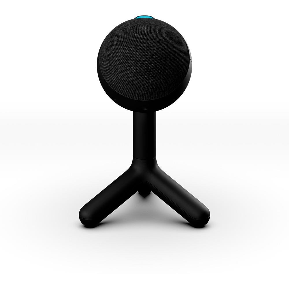 Microfone Condensador Gamer Logitech G Yeti Orb, RGB LightSync, USB Plug And Play - Preto