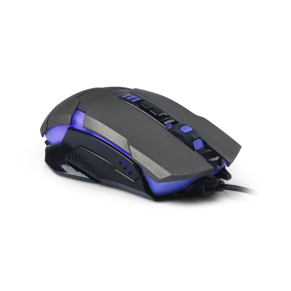 Mouse Gamer com Fio USB MG-140CB, 4800dpi, Cor Chumbo, C3Tech