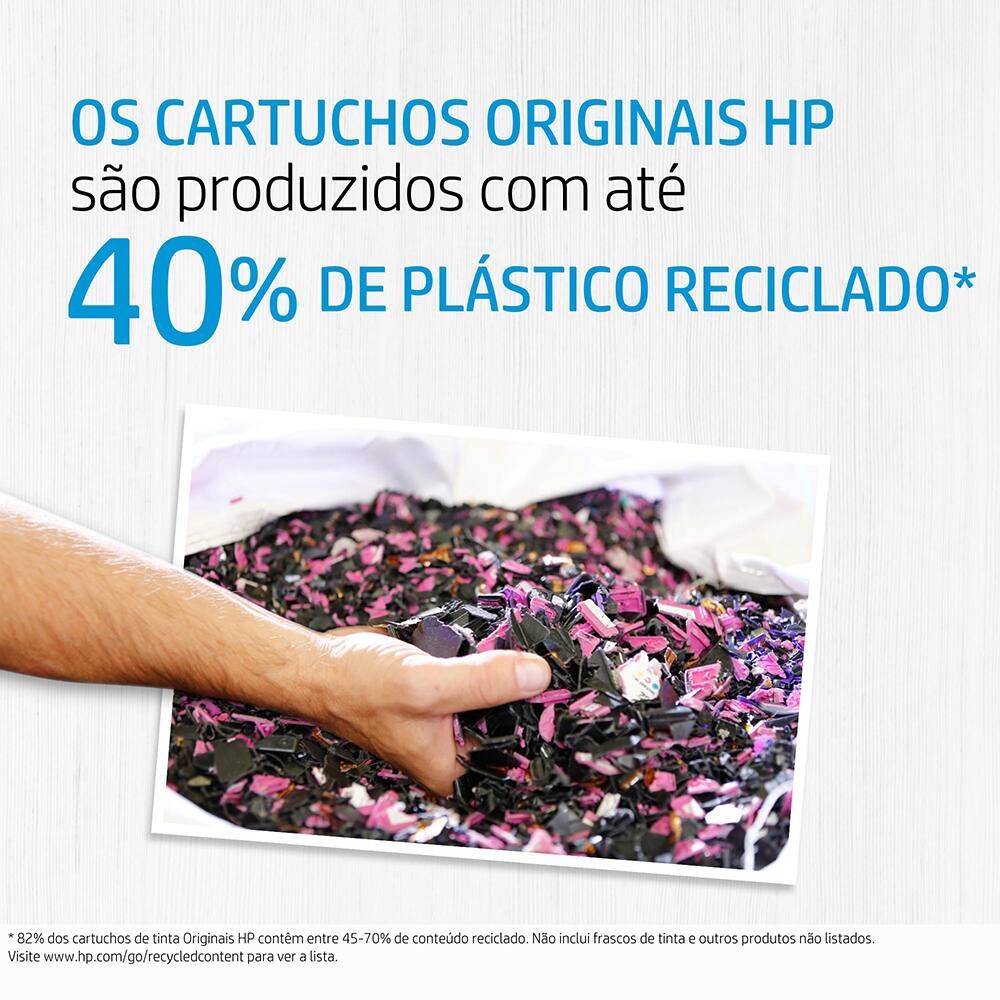 Cartucho de Tinta HP (712) Preto Designjet Original 80ml Plotter T250