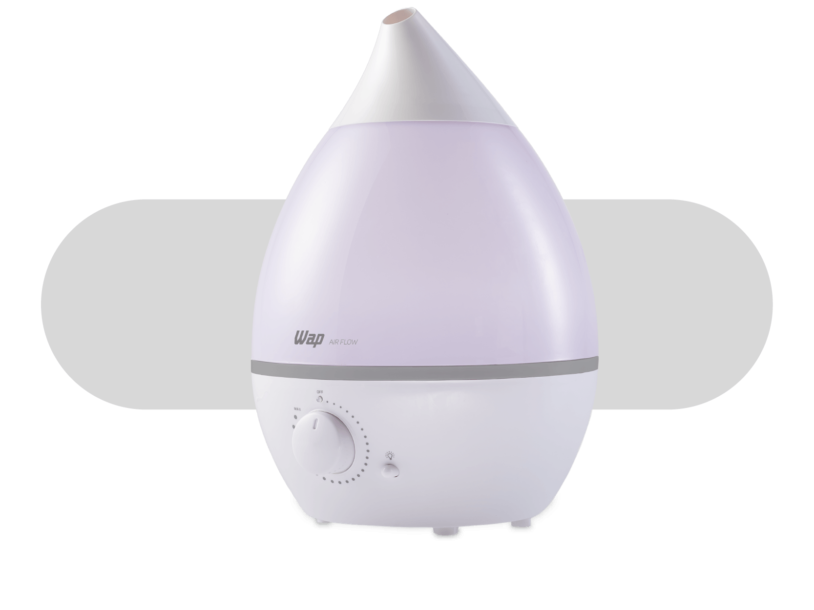 Umidificador de Ar Wap, 4L, Bivolt, com Luminária e Difusor de Aromas, Air Flow, W007733