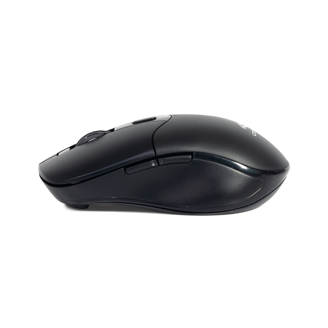 Mouse sem Fio Bluetooth C3 Tech M BT60BK Preto, Recarregavel, Dual Mode, USB 2.4GHz