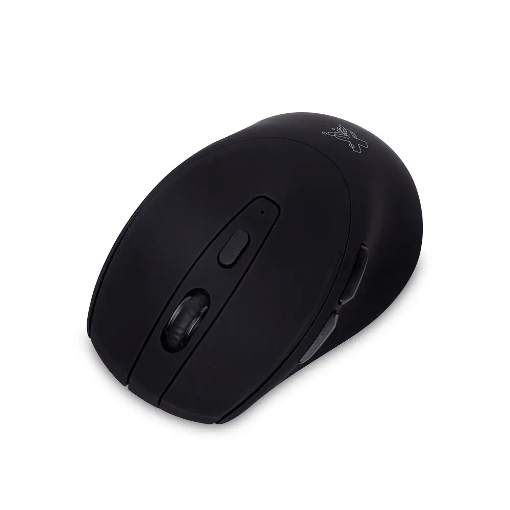 Mouse sem Fio Maxprint Oriente Preto, 1600dpi, Wireless 2.4 GHz, Alcance 10m, 6 Botões, 60000108