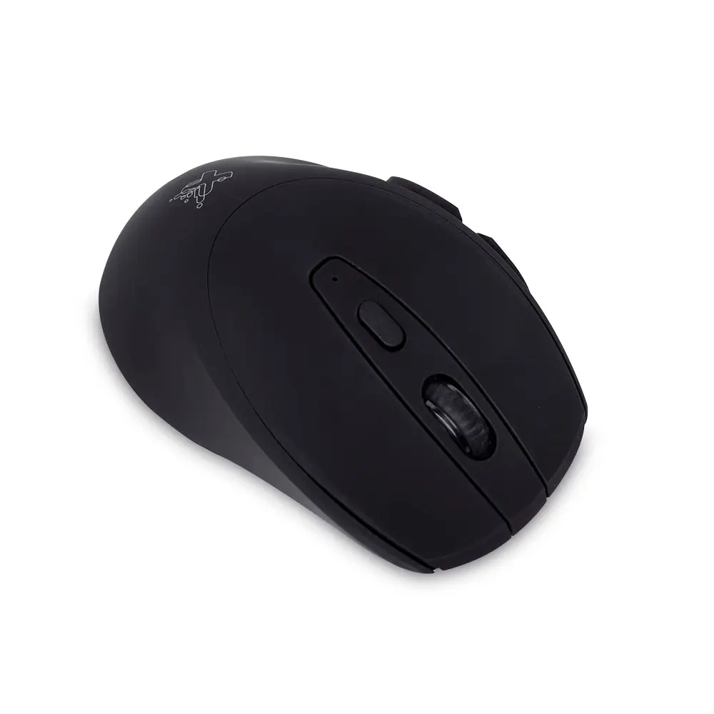 Mouse sem Fio Maxprint Oriente Preto, 1600dpi, Wireless 2.4 GHz, Alcance 10m, 6 Botões, 60000108