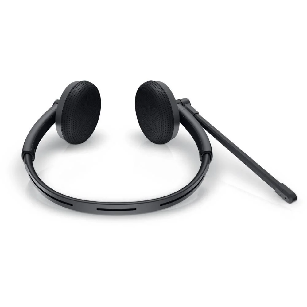 Headset com Fio USB Dell Pro Stereo WH1022, Controle de Áudio, Preto, com Microfone, 520-AAWV