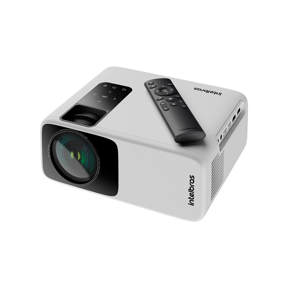 Projetor Full HD 3800 Lumens LED + Smart Stick Full HD PFLS210 - Intelbras