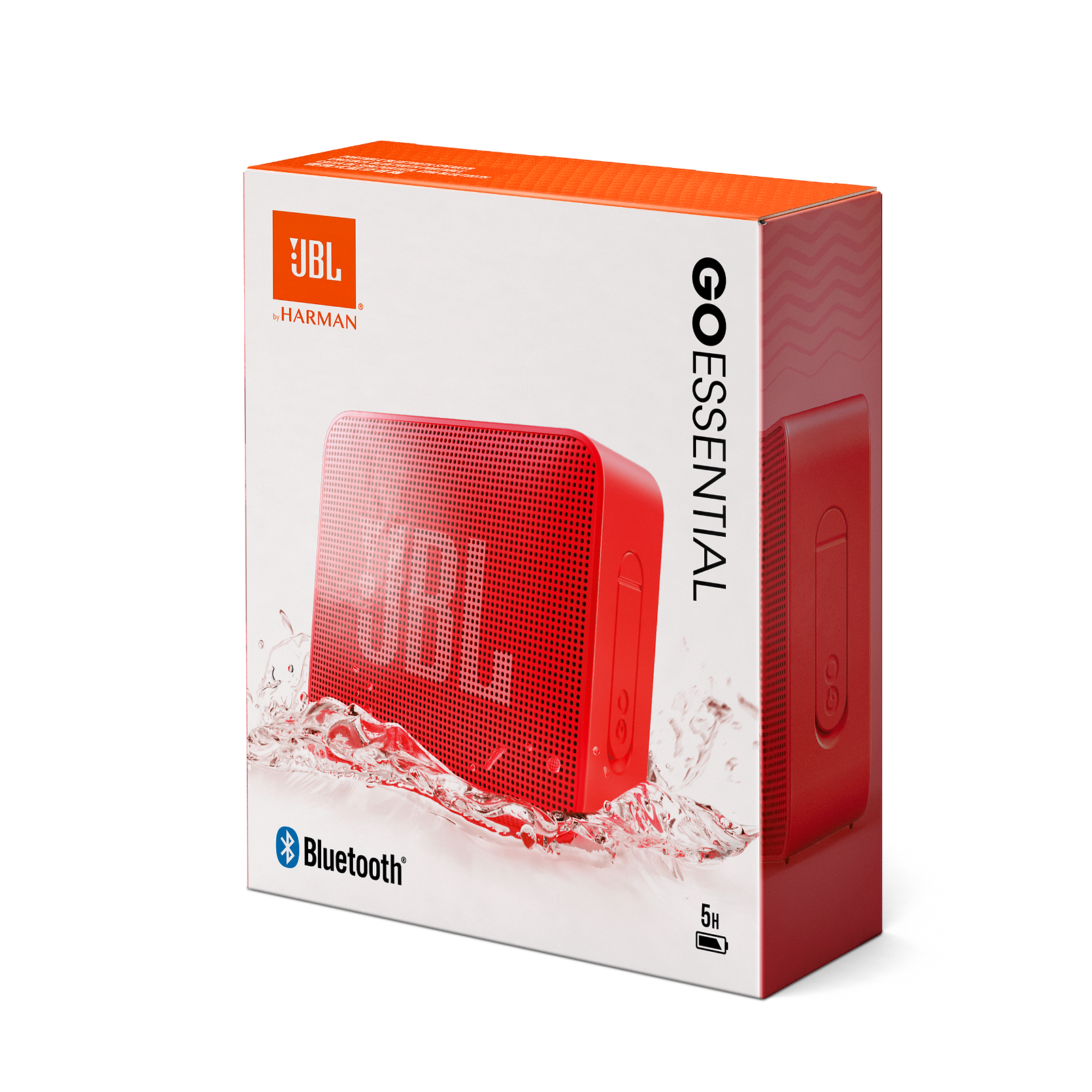 Caixa de Som JBL Go Essential à Prova D'água 3.1W Vermelha - Jblgoesred
