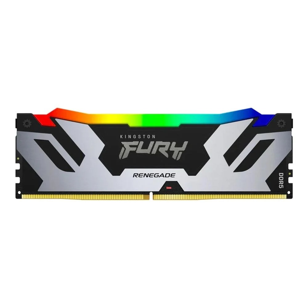 Memória 48GB DDR5 6000MHz CL32 Kingston Fury Renegade RGB Prata para Desktop