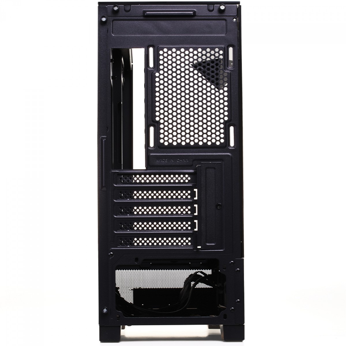 Gabinete Gamer Liketec Mahal Dark, Mid-Tower, Vidro Temperado, sem Fonte sem Fans - Preto
