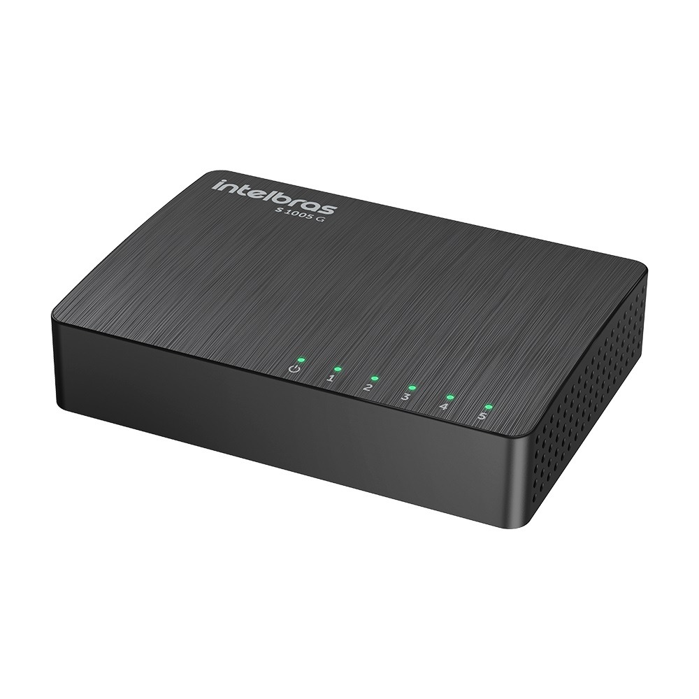 Switch 5P Gigabit Ethernet 10/100/1000 SKD-S1005G - Intelbras