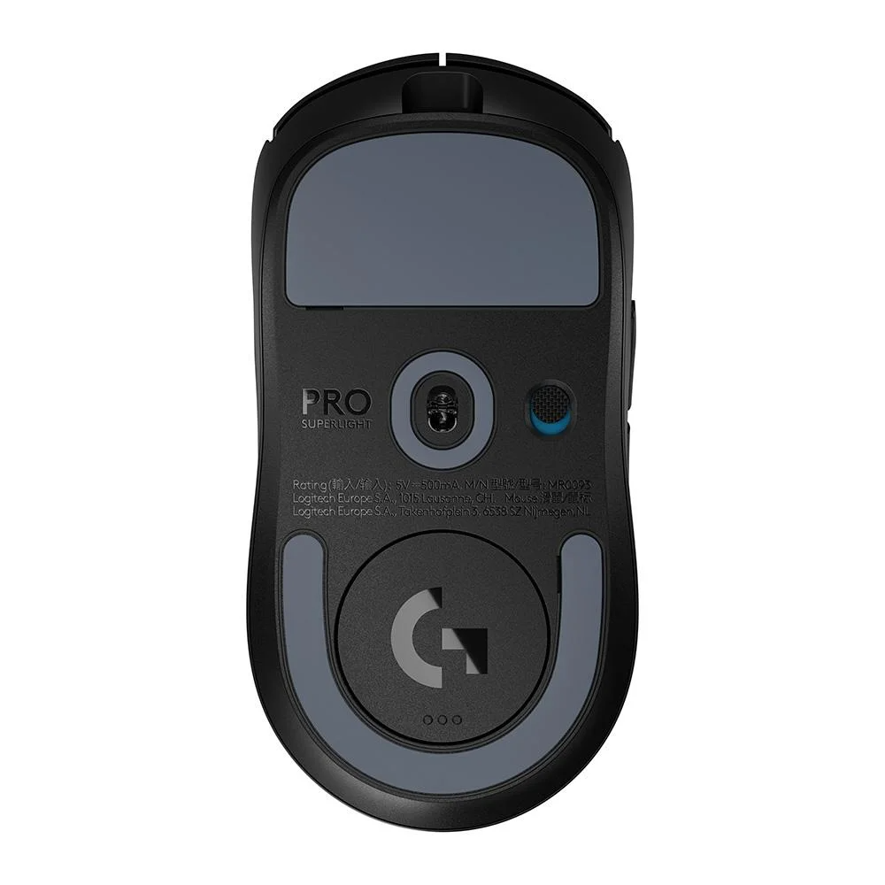 Mouse Gamer sem Fio Logitechg Gpro x SUPERLIGTH2,HERO 2, Regarregavel-Preto