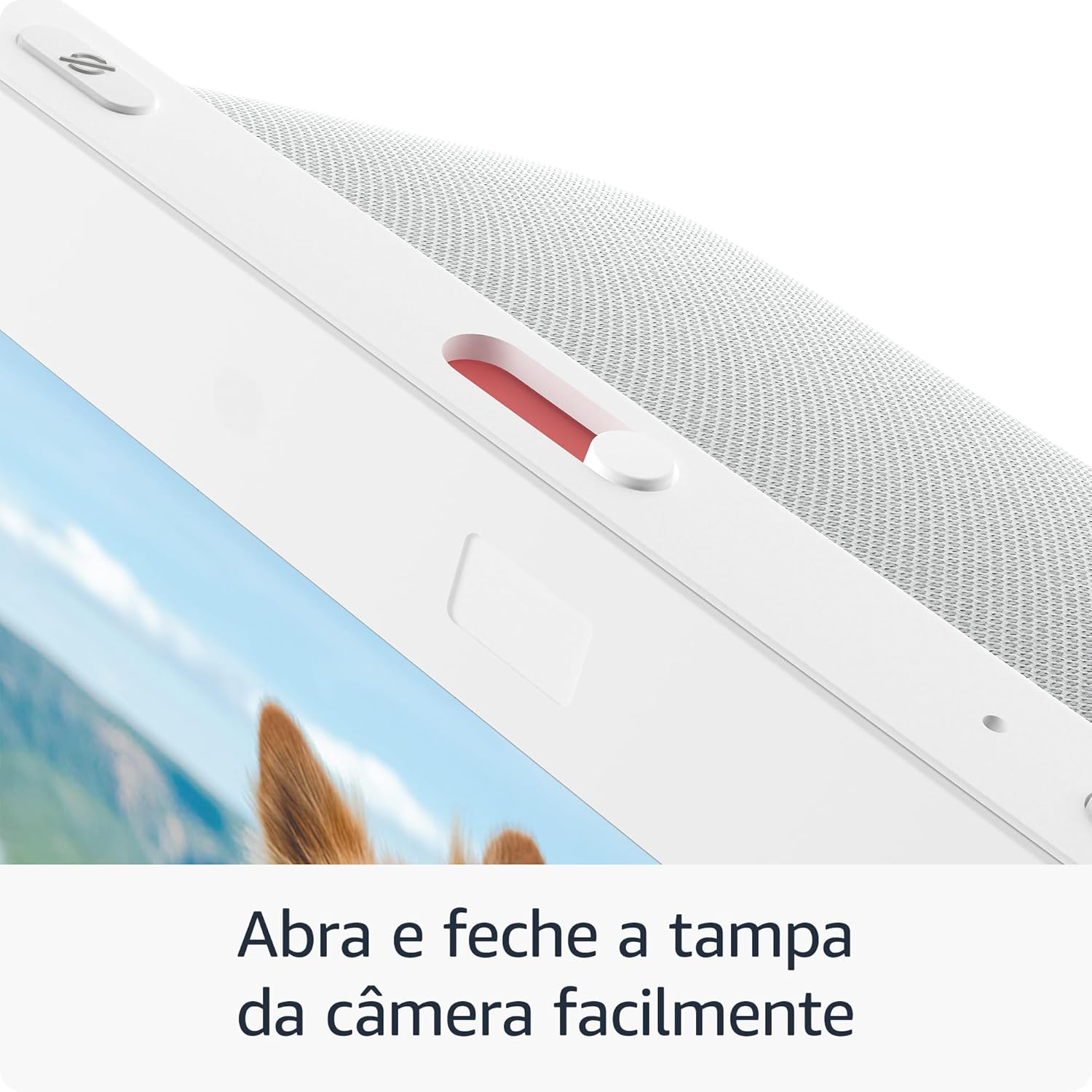 Echo Show 8 (3ª Geração, 2024) Smart Display com Áudio Espacial, Hub Casa Inteligente e Alexa Branco