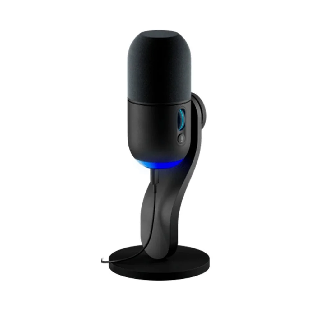 Microfone Gamer Logitech G Yeti Gx, RGB LightSync, USB Plug And Play, Streaming - Preto